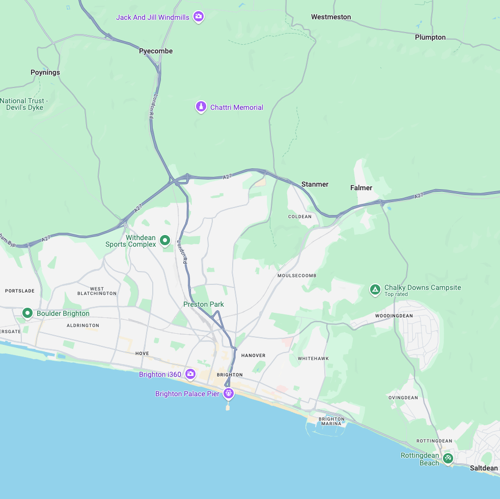 Brighton Map